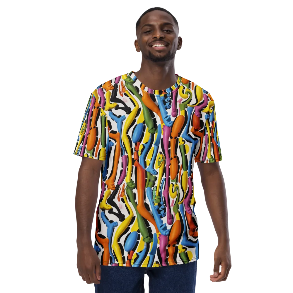 Chromatic Limbo on Men's Crew Neck T-Shirt — Front