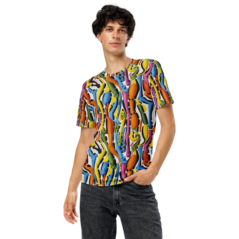 Chromatic Limbo on Men's Crew Neck T-Shirt — Front