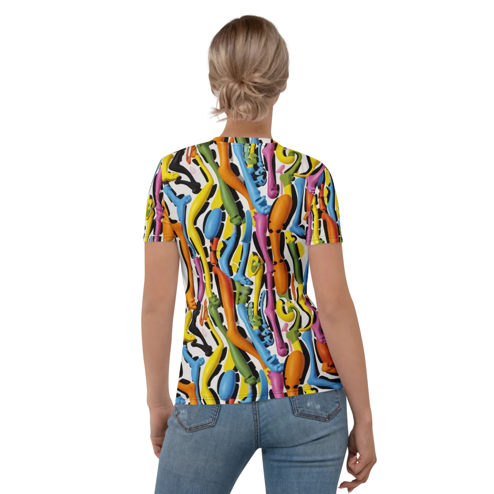 Chromatic Limbo on Women's Crew Neck T-Shirt — Back