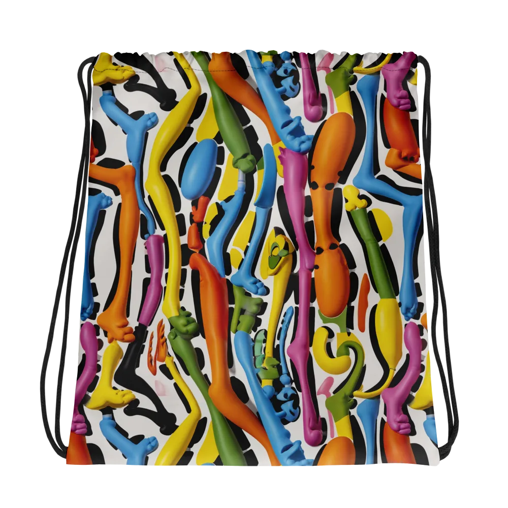Chromatic Limbo on Drawstring Bag — Photo