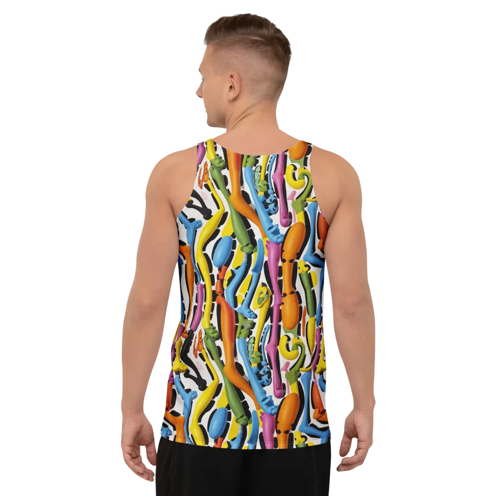 Chromatic Limbo on Men's Tank Top — Back