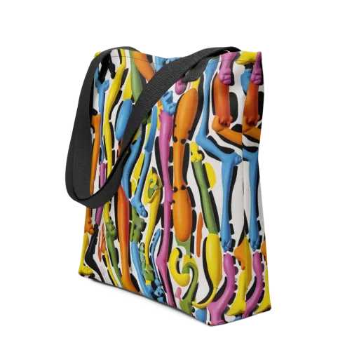 Chromatic Limbo on a Tote Bag