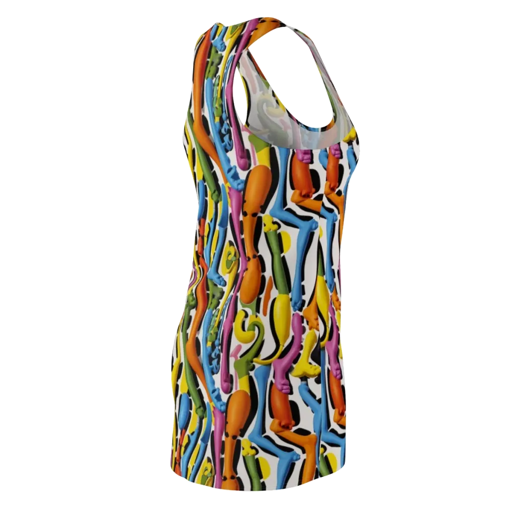 Chromatic Limbo on Racerback Dress — Back Side