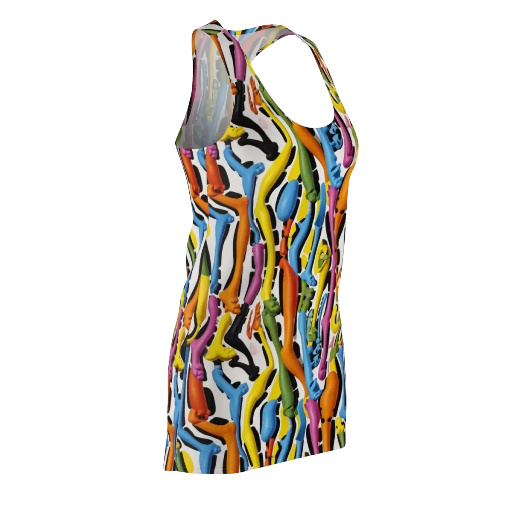 Chromatic Limbo on Racerback Dress — Front Side