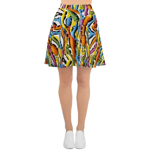 Chromatic Limbo on a Skater Skirt