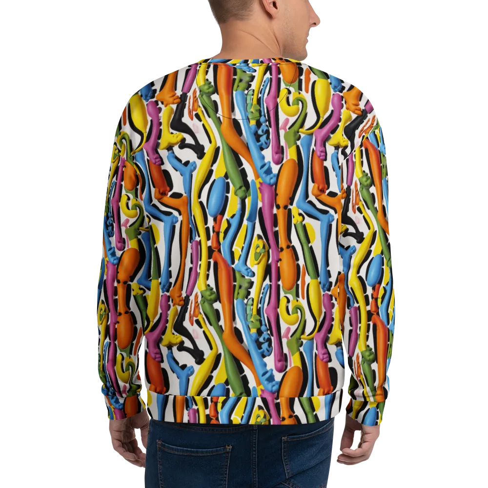 Chromatic Limbo on Sweatshirt — Back