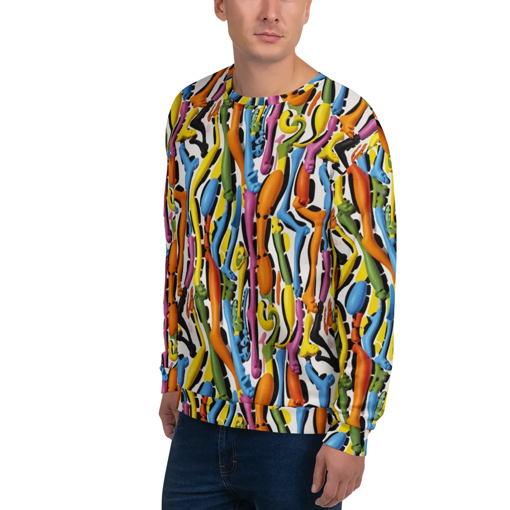Chromatic Limbo on Sweatshirt — Left Front