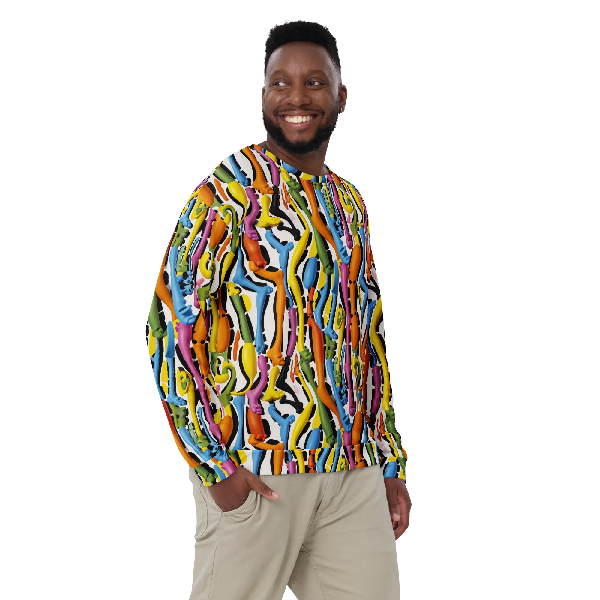 Chromatic Limbo on Sweatshirt — Front