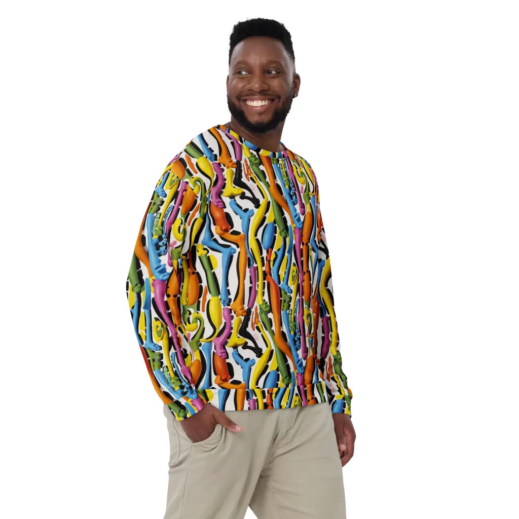 Chromatic Limbo on Sweatshirt — Front
