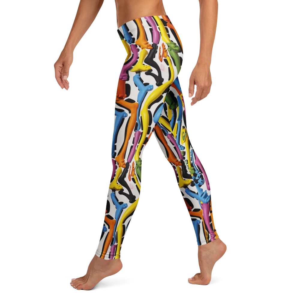 Chromatic Limbo on Leggings — Left