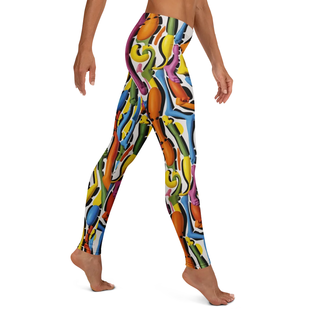 Chromatic Limbo on Leggings — Right