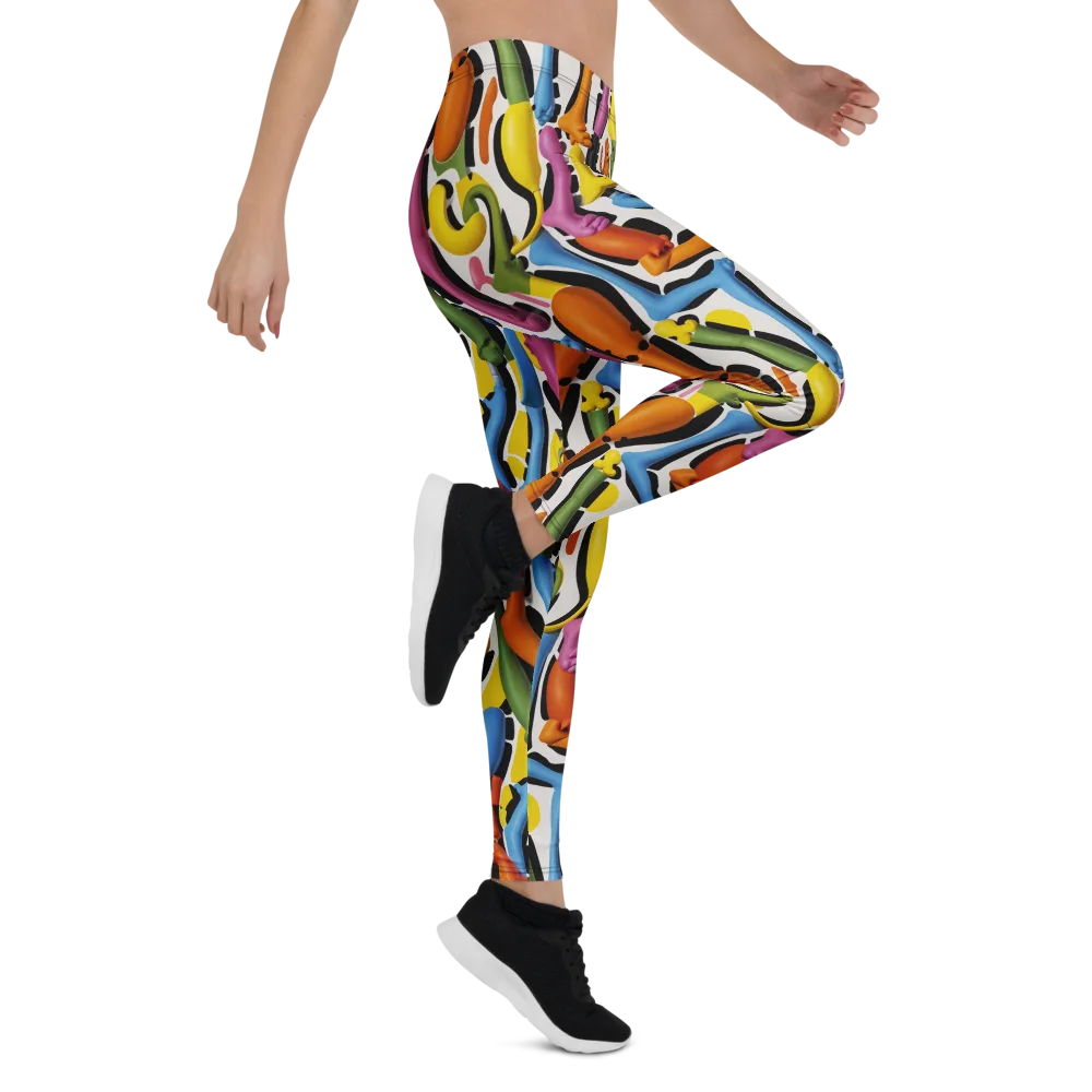 Chromatic Limbo on Leggings — Right