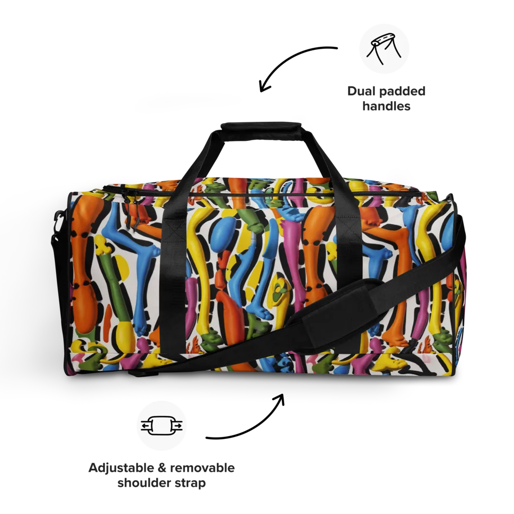 Chromatic Limbo on Duffle Bag — Front