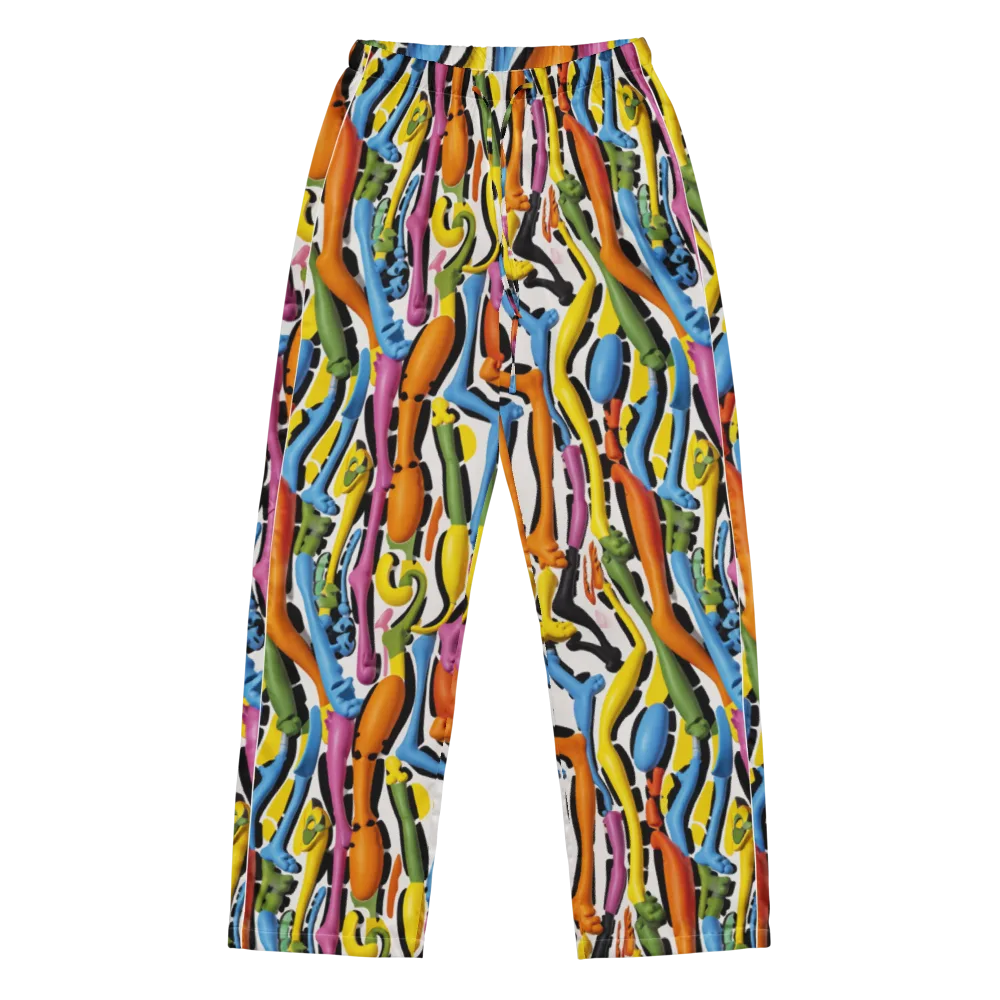Chromatic Limbo on Women's Pajama Pants — Front