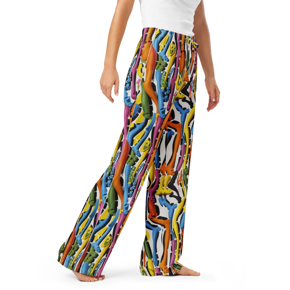 Chromatic Limbo on Women's Pajama Pants — Right Front