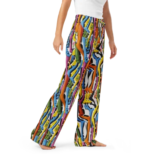 Chromatic Limbo on a Women's Pajama Pants