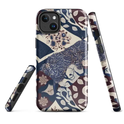 Brocade Aviary on a MagSafe Tough Case for iPhone®