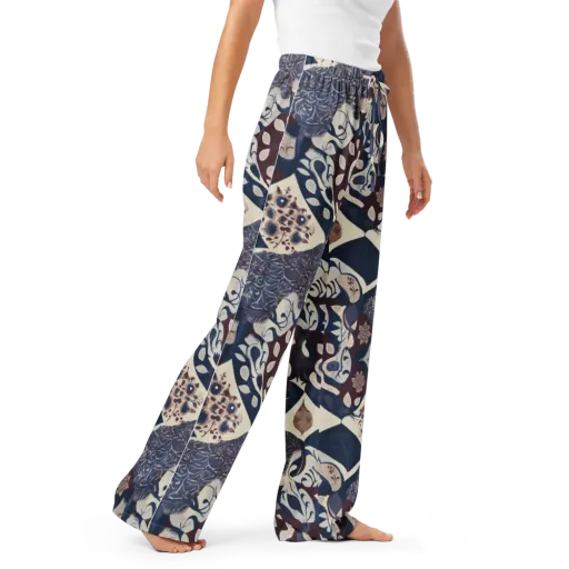 Brocade Aviary on a Women's Pajama Pants