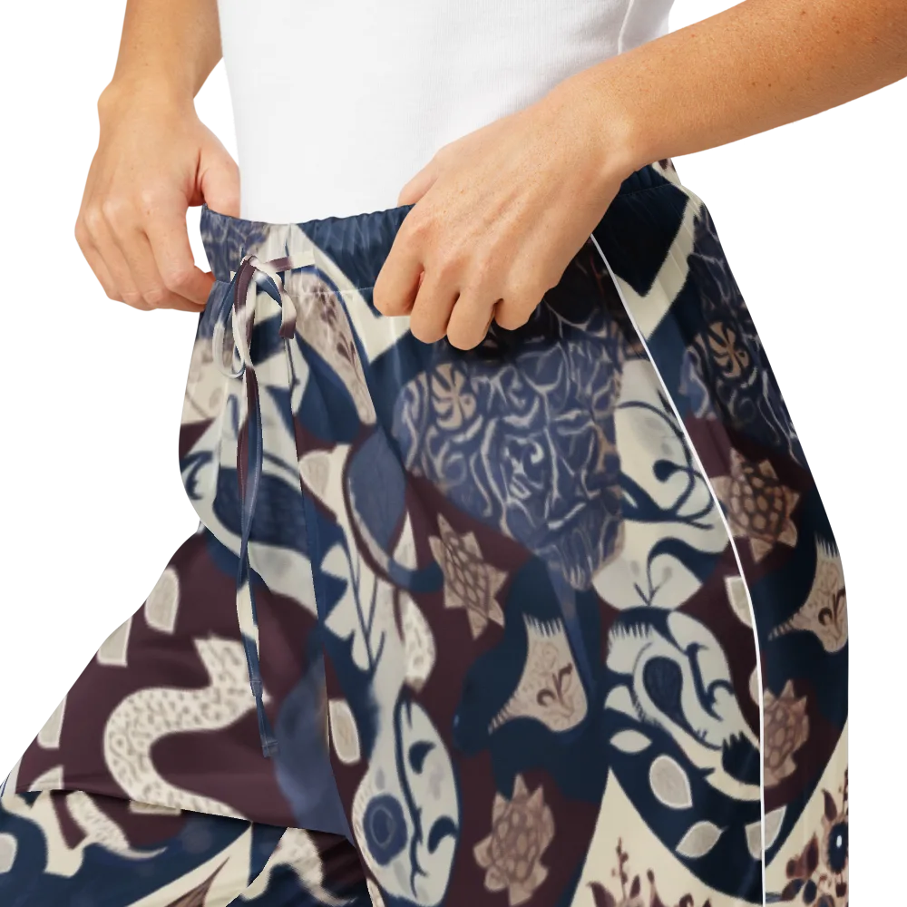 Brocade Aviary on Women's Pajama Pants — Product details