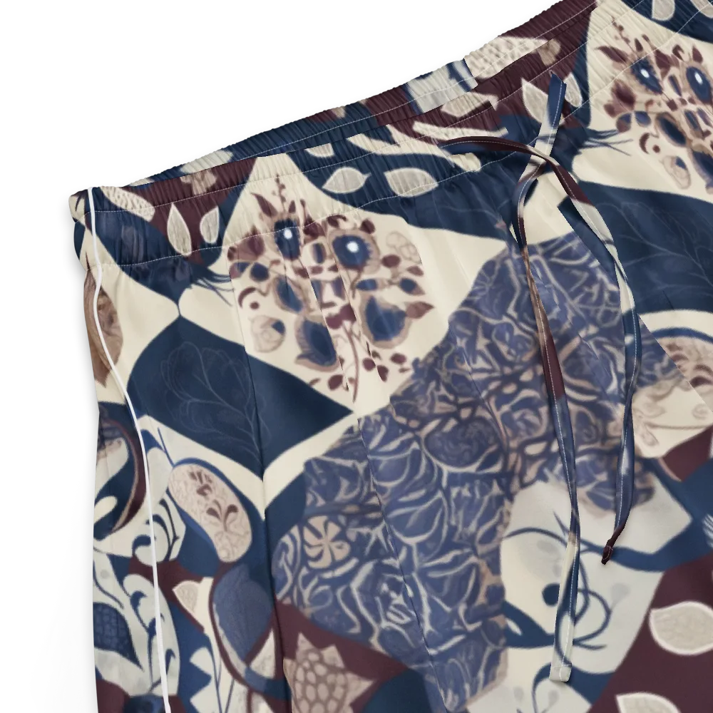 Brocade Aviary on Women's Pajama Shorts — Product details