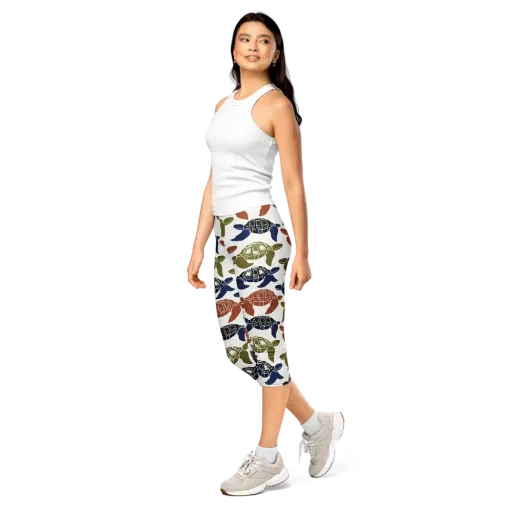 Slow Current on a Capri Leggings