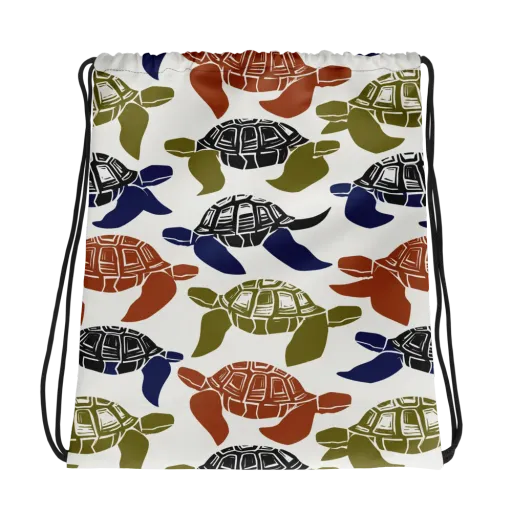 Slow Current on a Drawstring Bag