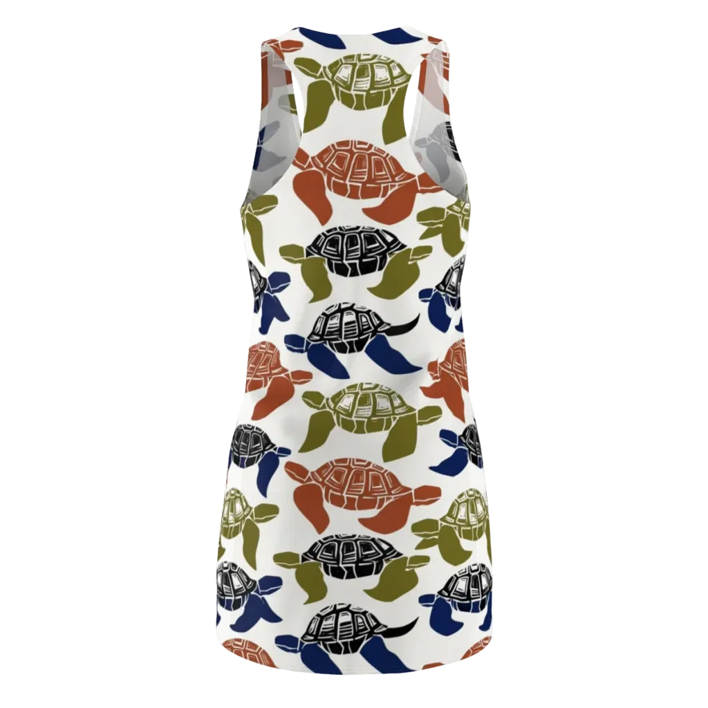 Slow Current on Racerback Dress — Back