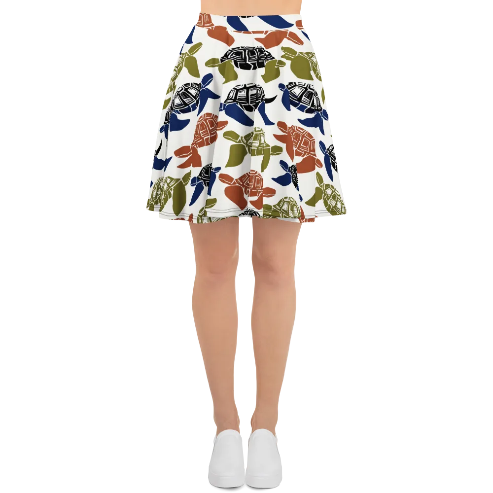 Slow Current on Skater Skirt — Front
