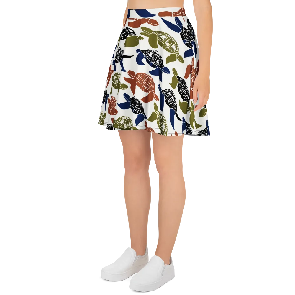 Slow Current on Skater Skirt — Left