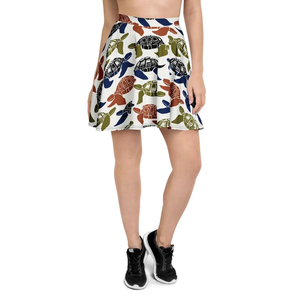 Slow Current on Skater Skirt — Front