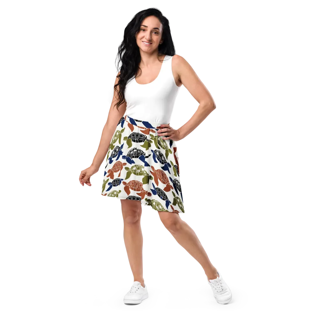 Slow Current on Skater Skirt — Front