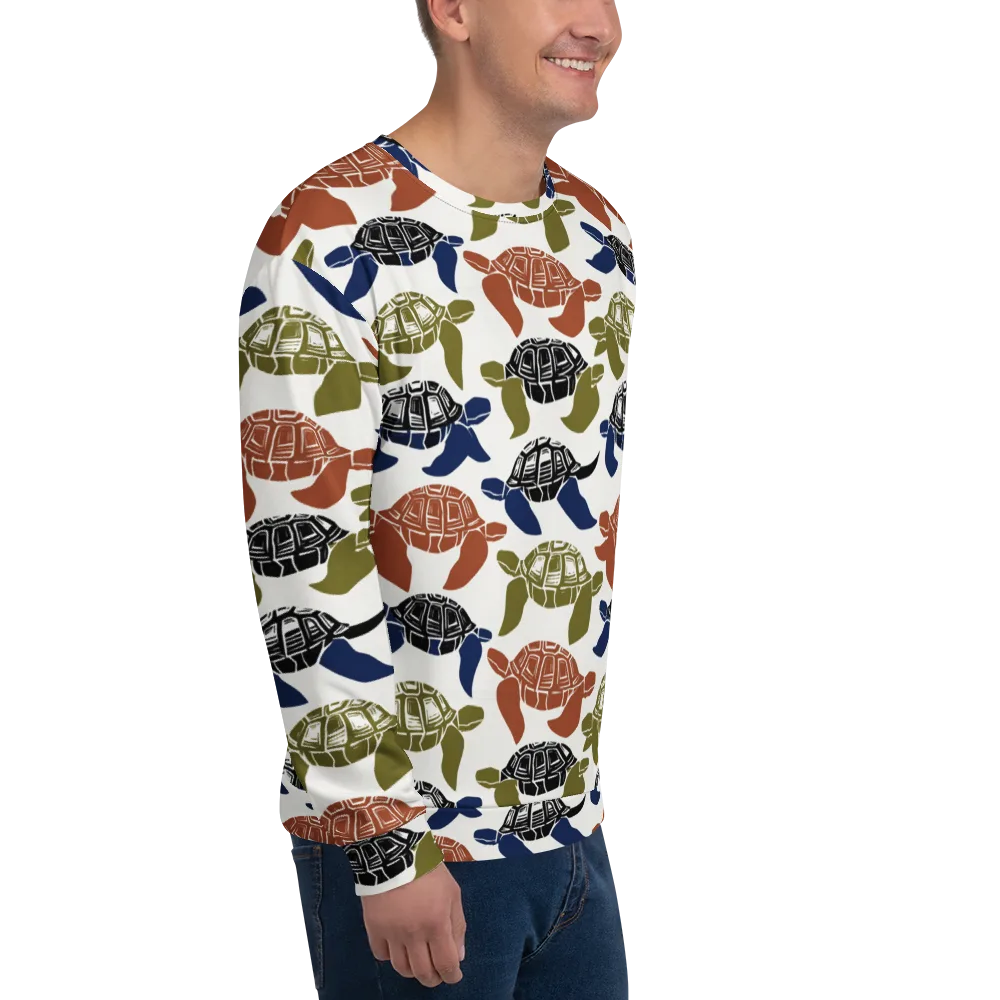 Slow Current on Sweatshirt — Right Front
