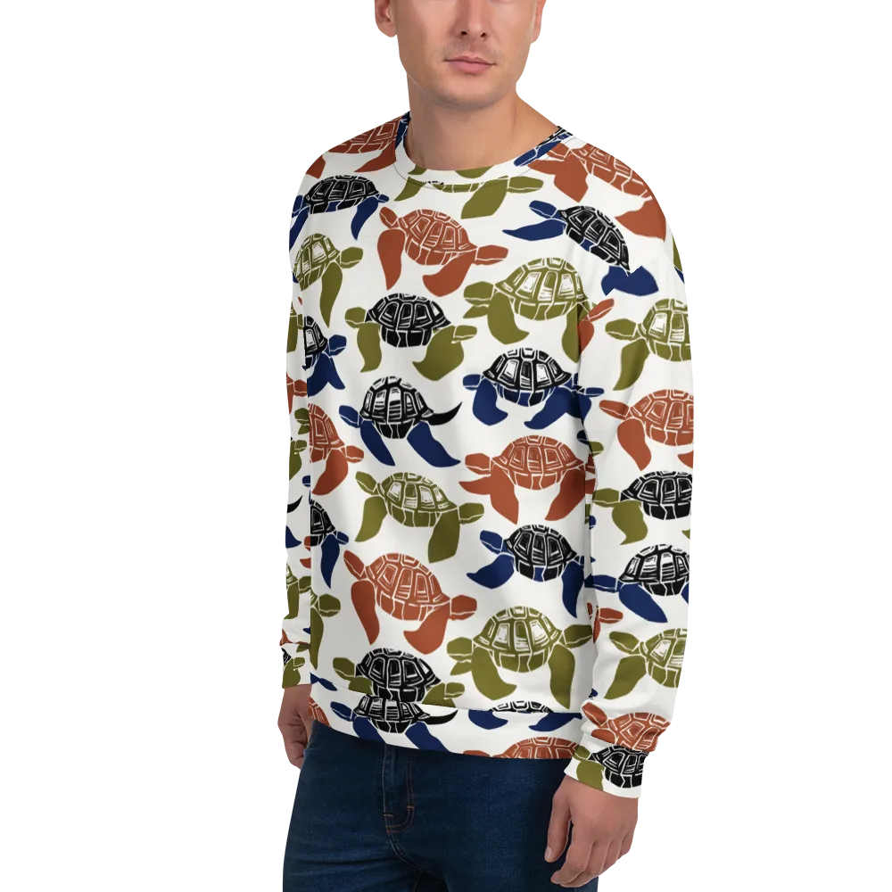 Slow Current on Sweatshirt — Left Front