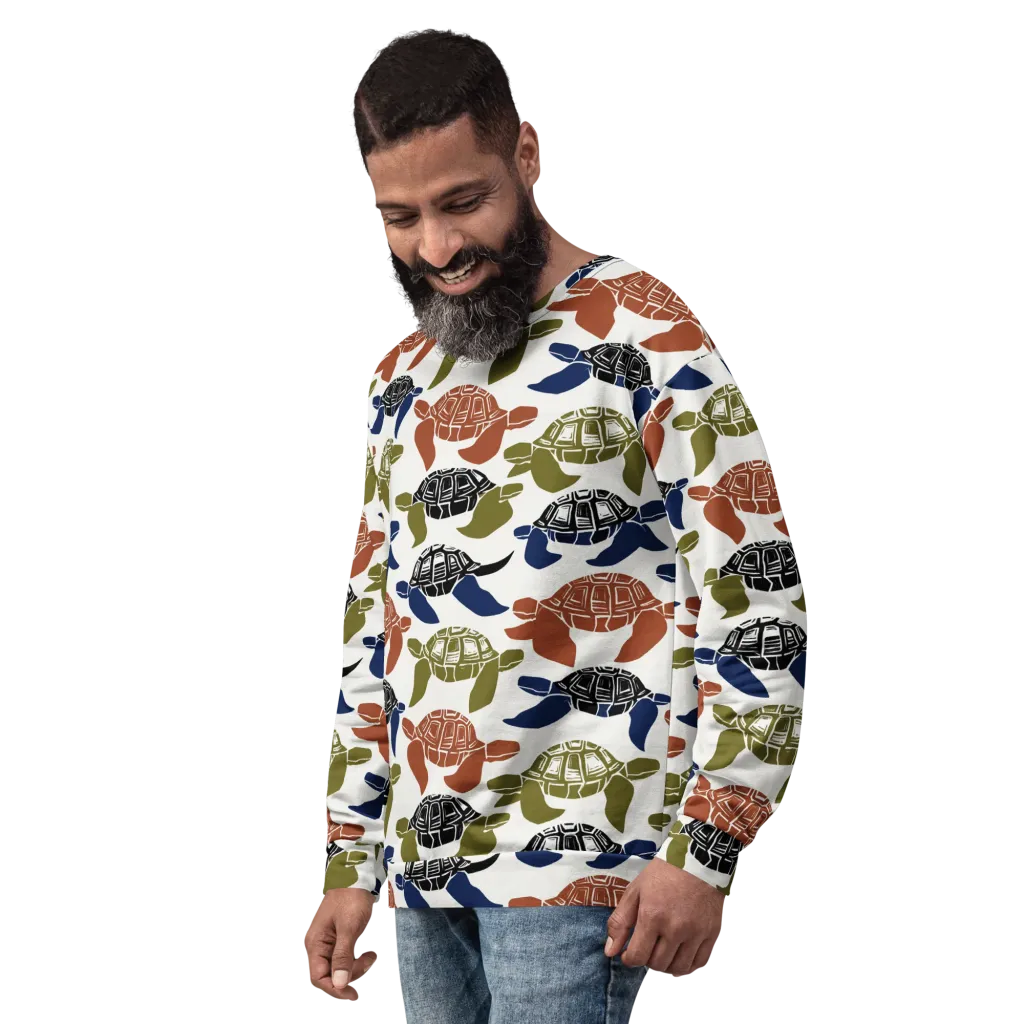 Slow Current on Sweatshirt — Left Front