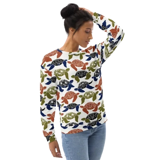 Slow Current on a Sweatshirt