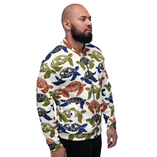 Slow Current on a Bomber Jacket