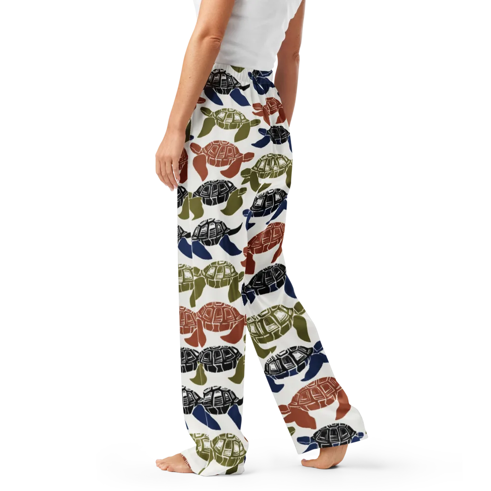 Slow Current on Women's Pajama Pants — Left
