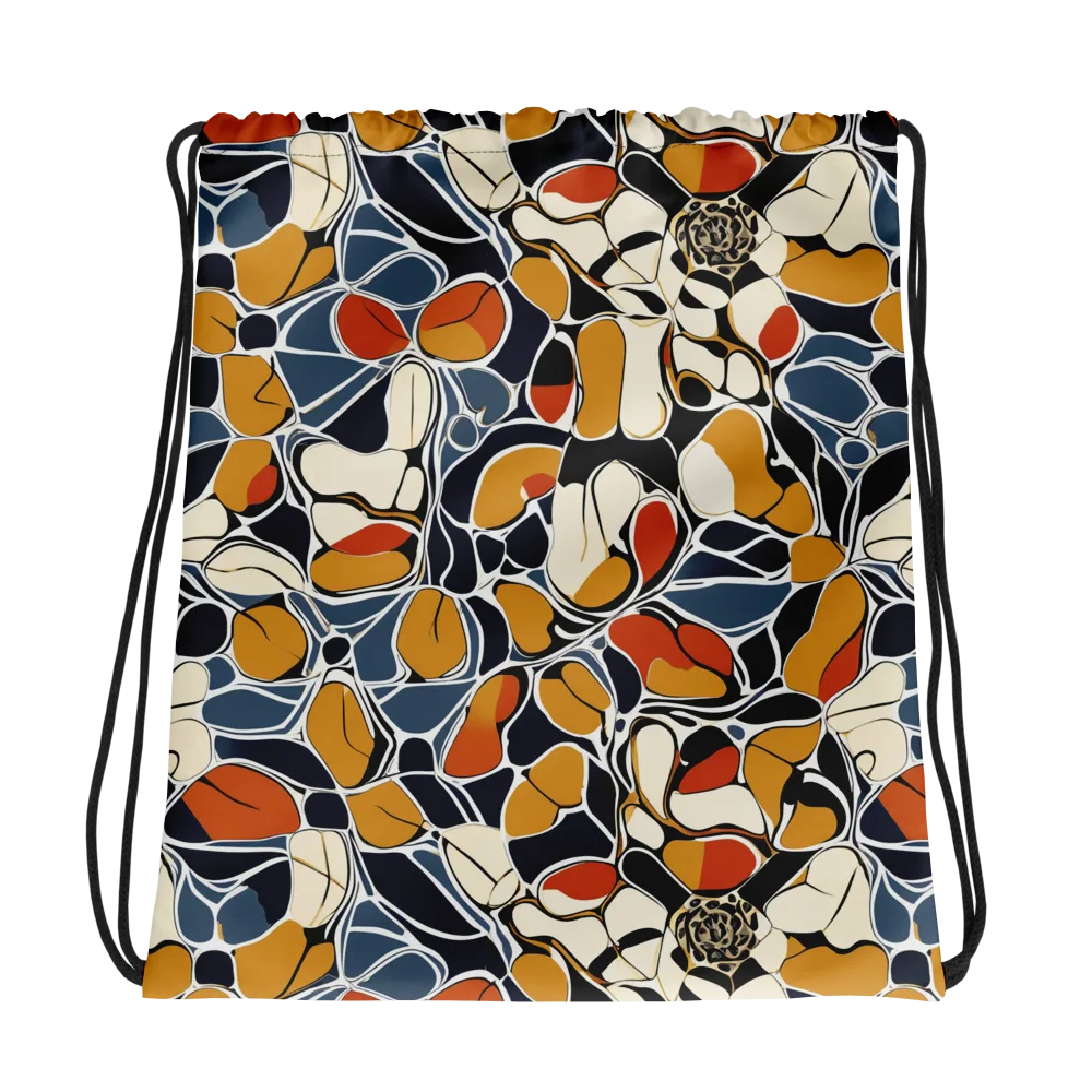 Amber Cell Garden on Drawstring Bag — Photo