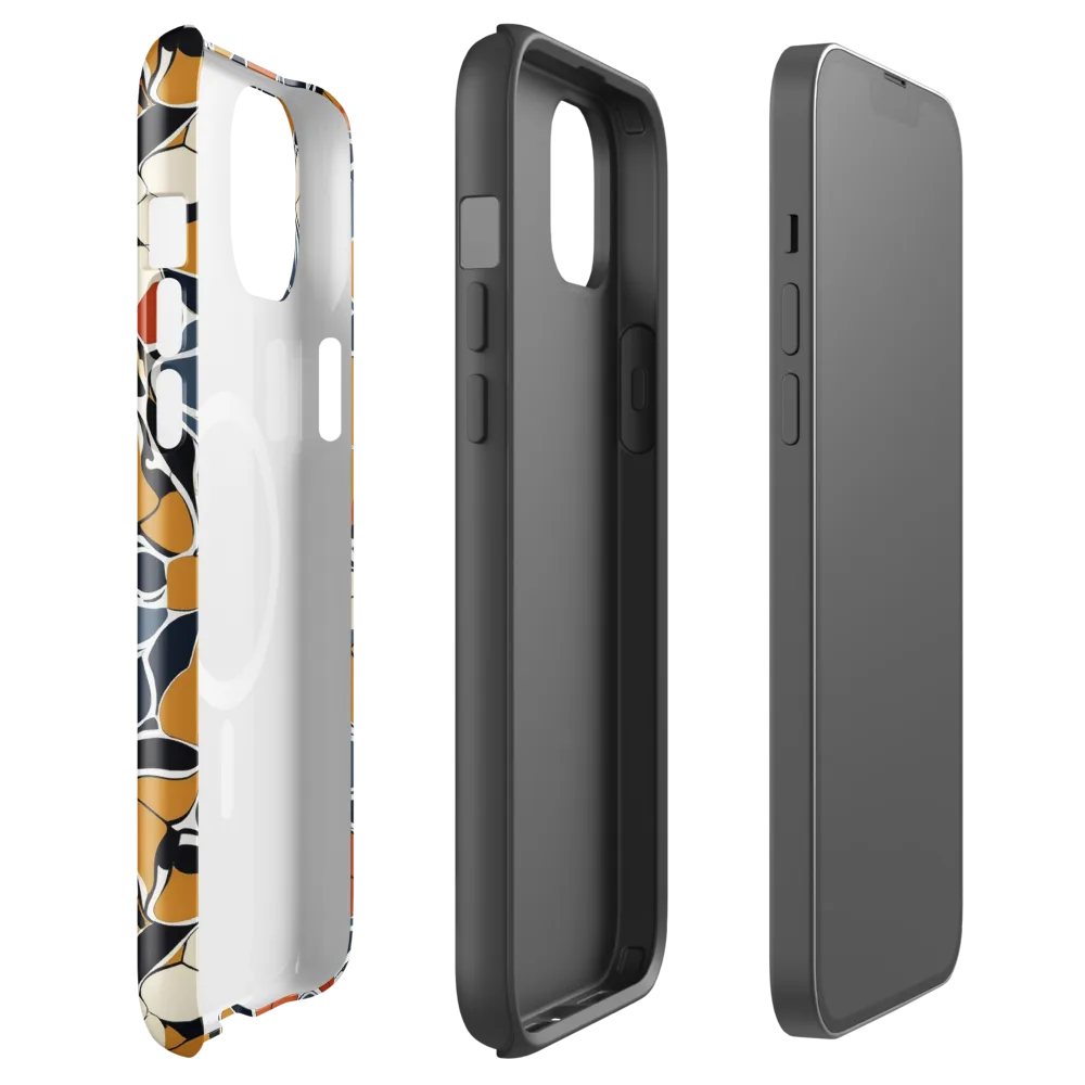 Amber Cell Garden on MagSafe Tough Case for iPhone® — Front