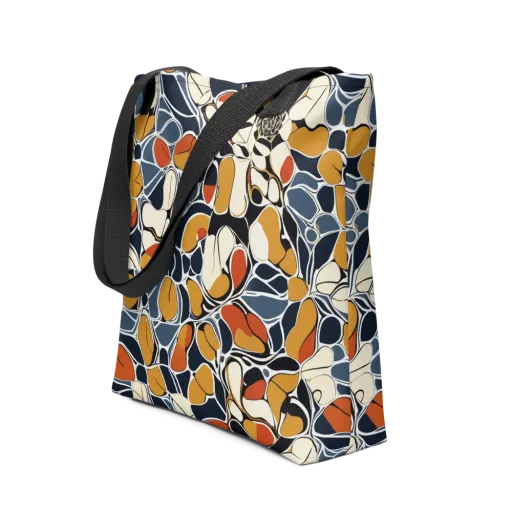 Amber Cell Garden on a Tote Bag