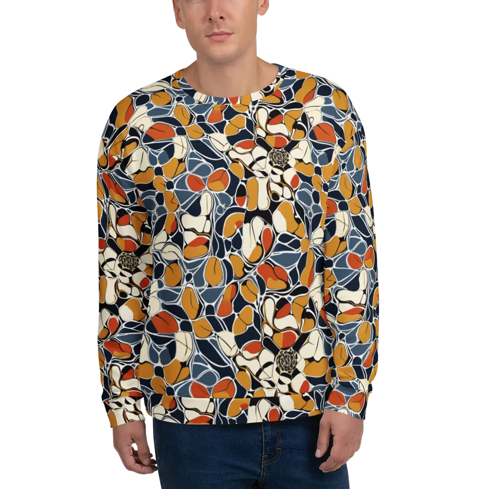 Amber Cell Garden on Sweatshirt — Front