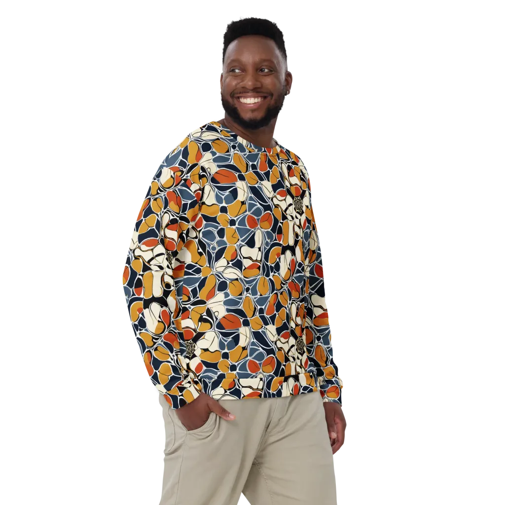 Amber Cell Garden on Sweatshirt — Front