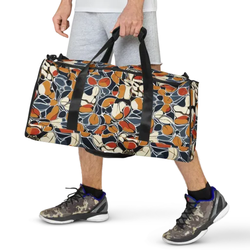 Amber Cell Garden on a Duffle Bag