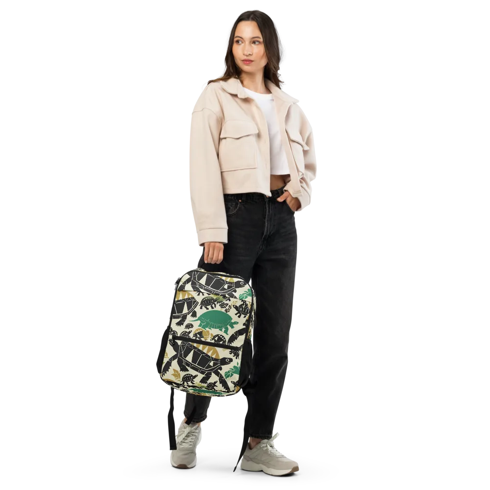 Terrapin Noir on Utility Backpack — Front