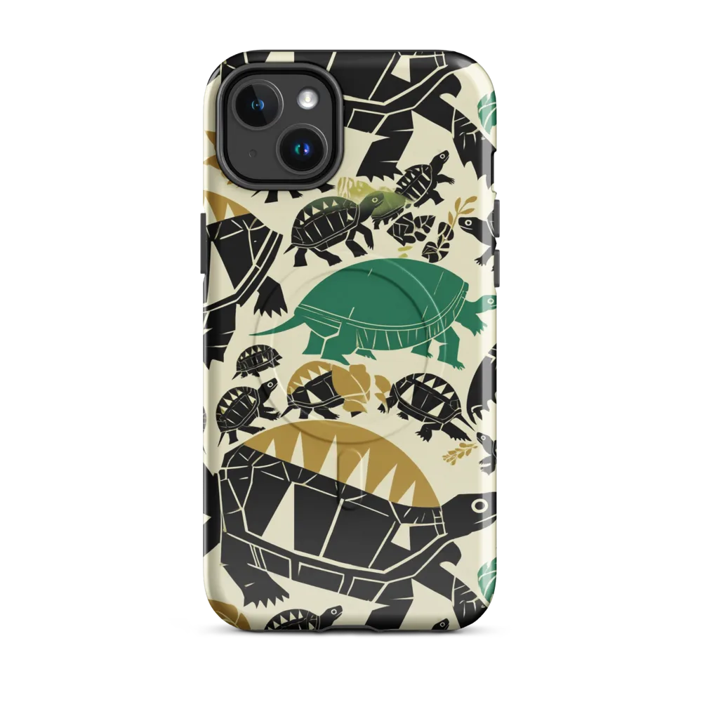 Terrapin Noir on MagSafe Tough Case for iPhone® — Front