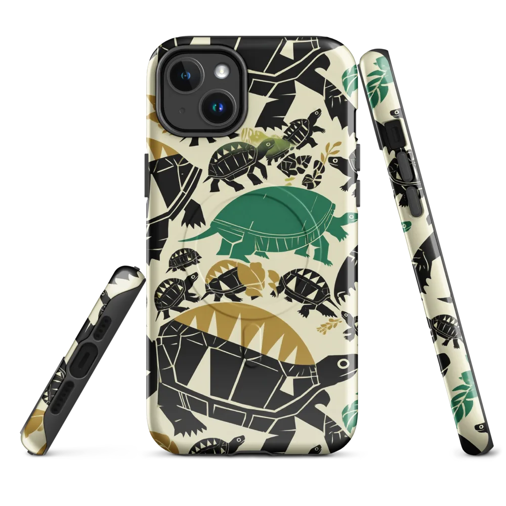 Terrapin Noir on MagSafe Tough Case for iPhone® — Front