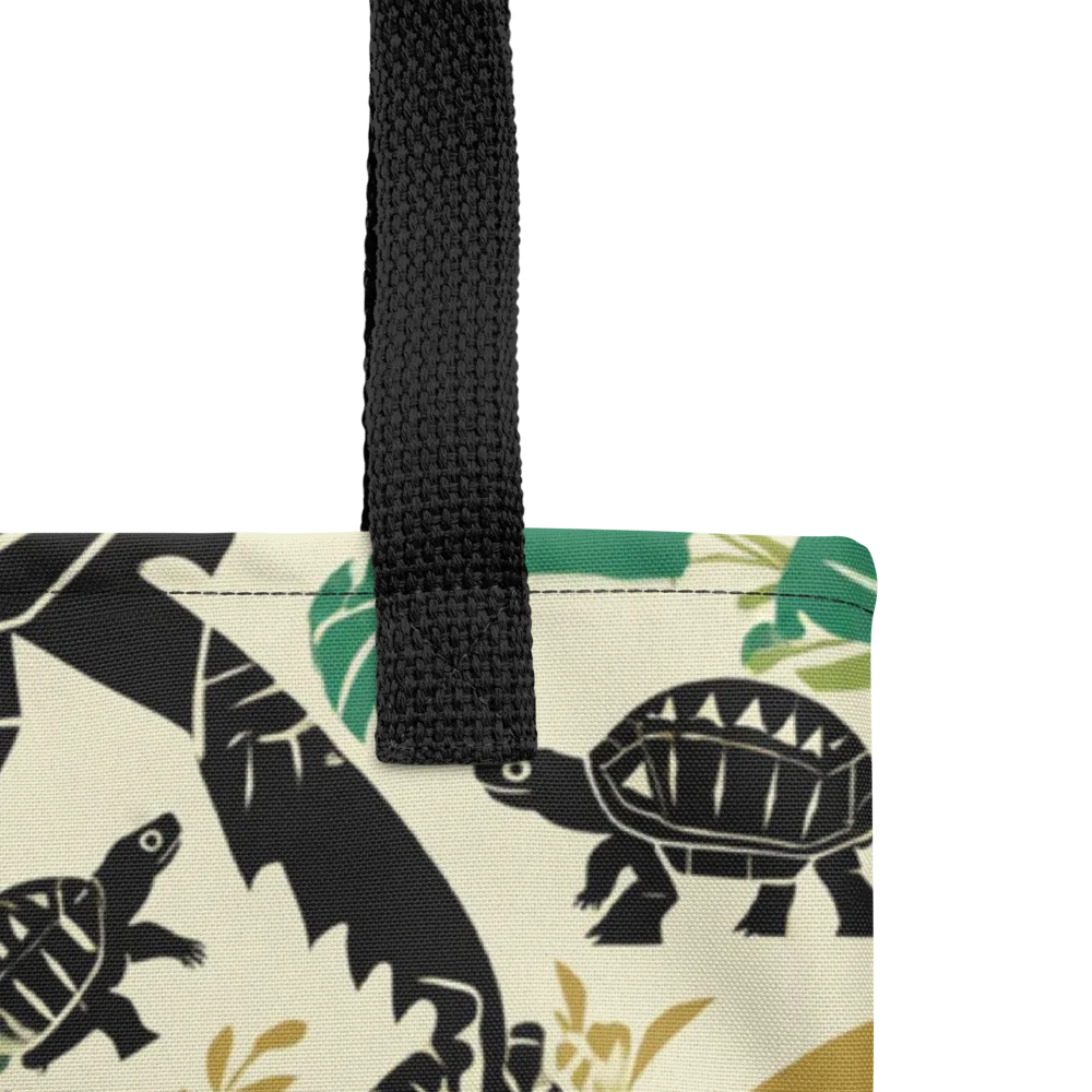 Terrapin Noir on Tote Bag — Product details