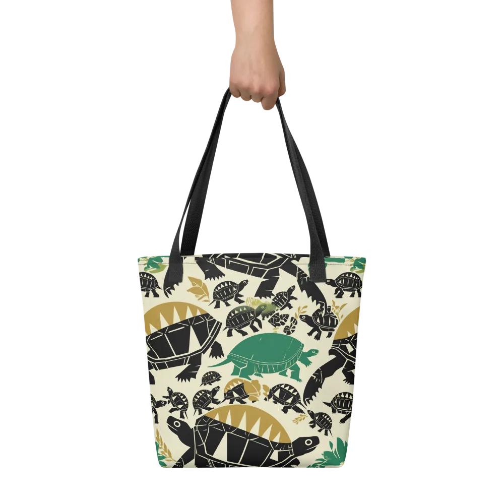 Terrapin Noir on Tote Bag — Front