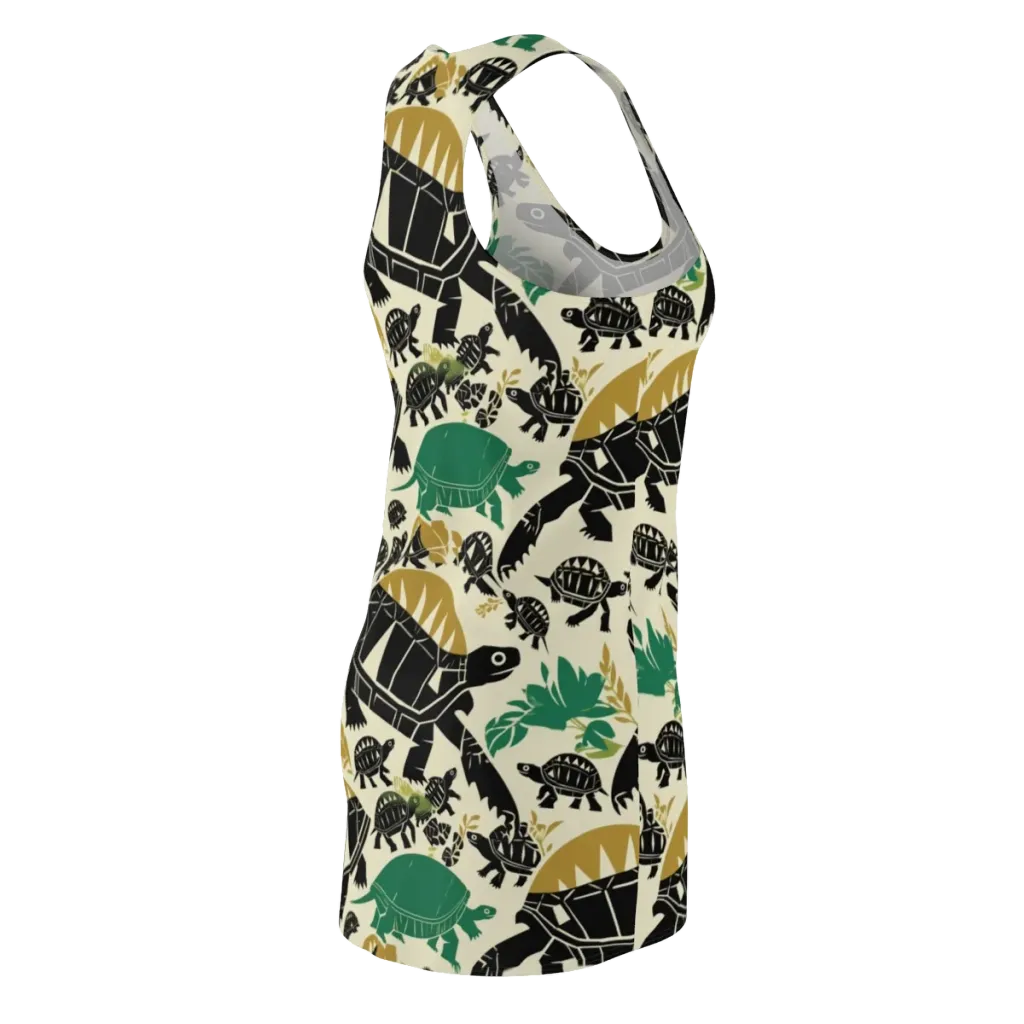 Terrapin Noir on Racerback Dress — Back Side