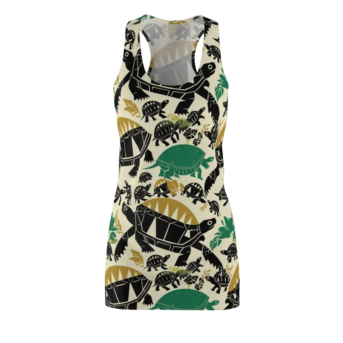 Terrapin Noir on Racerback Dress — Front